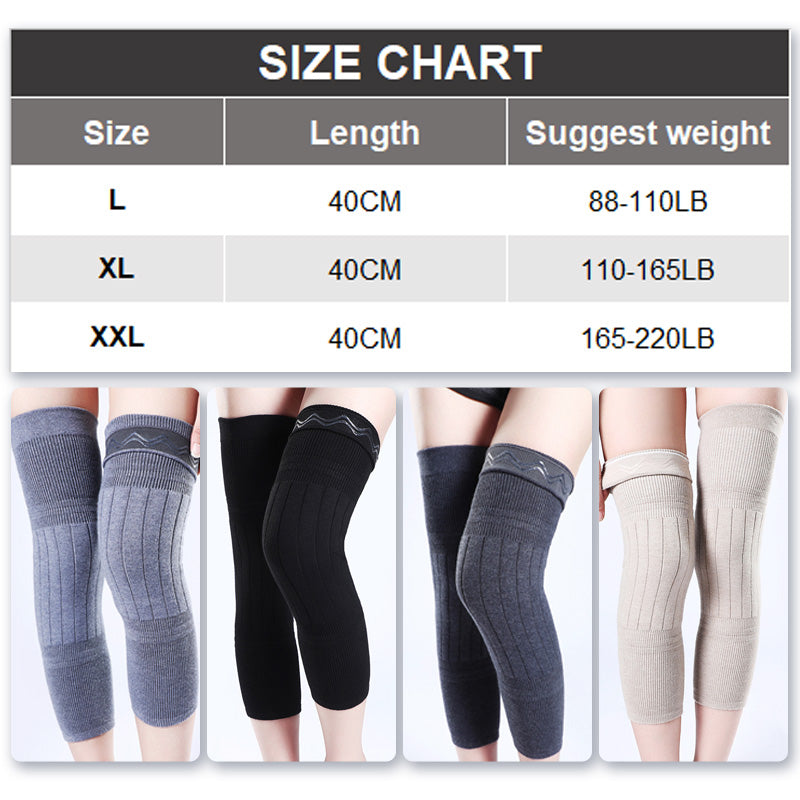 💝Le meilleur choix de cadeaux - 60% de réduction🎀Chauffe-genoux Élastique, Protège et Réchauffe Vos Genoux🧦