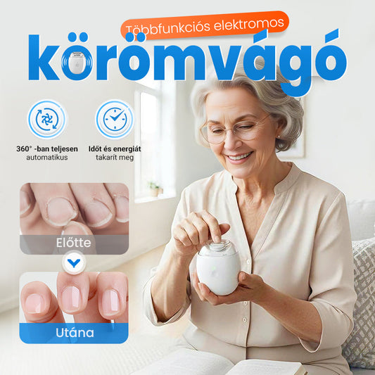🎉1+1 ingyen🎉Univerzális automata körömreszelő felnőtteknek és gyermekeknek