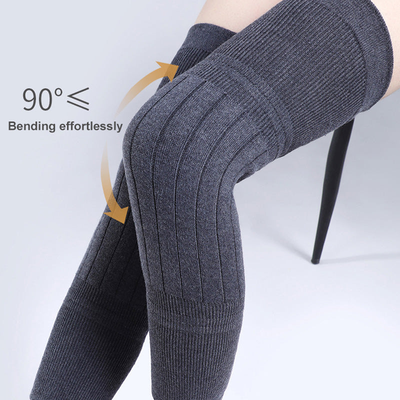 💝Le meilleur choix de cadeaux - 60% de réduction🎀Chauffe-genoux Élastique, Protège et Réchauffe Vos Genoux🧦