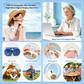 🔥Nyári akciók – Összehajtható, USB-n tölthető nyakba akasztható ventilátor