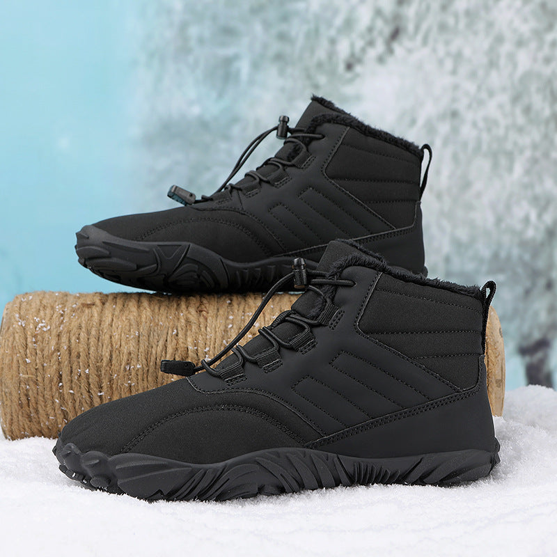 👟 50% OFF + LIVRAISON GRATUITE ! ❄️ Chaussures Pieds Nus Hiver - Antidérapantes & Imperméables 🏔️📦
