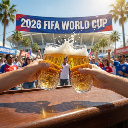 🏆 Labdarúgó alakú kézműves söröspohár