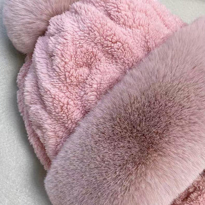 ✨ Nouveau bonnet hiver 2026 en laine épaisse et chaud : coupe-vent, style 2-en-1 écharpe-bonnet & tendance ! ❄️