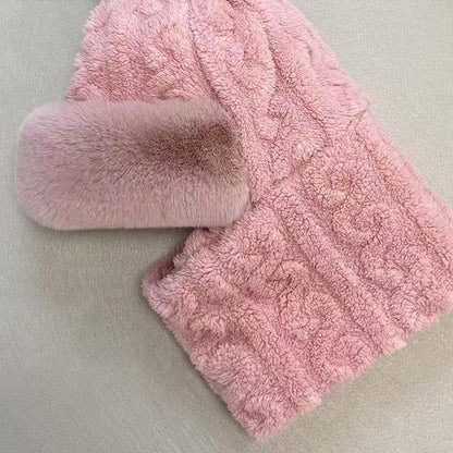 ✨ Nouveau bonnet hiver 2026 en laine épaisse et chaud : coupe-vent, style 2-en-1 écharpe-bonnet & tendance ! ❄️