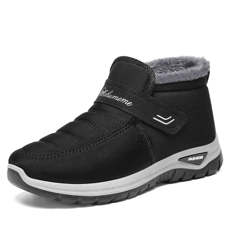 Sneakers slip-on sans lacets pour l'hiver