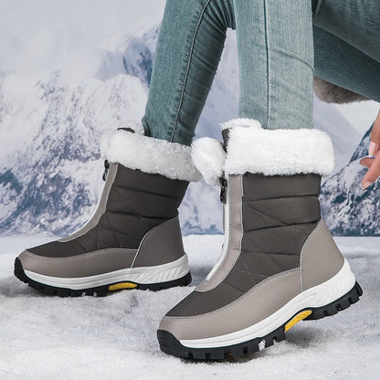 🔥DERNIER JOUR DE SOLDES 50 % DE RÉDUCTION🔥 Bottes de neige chaudes antidérapantes à fermeture éclair pour femmes