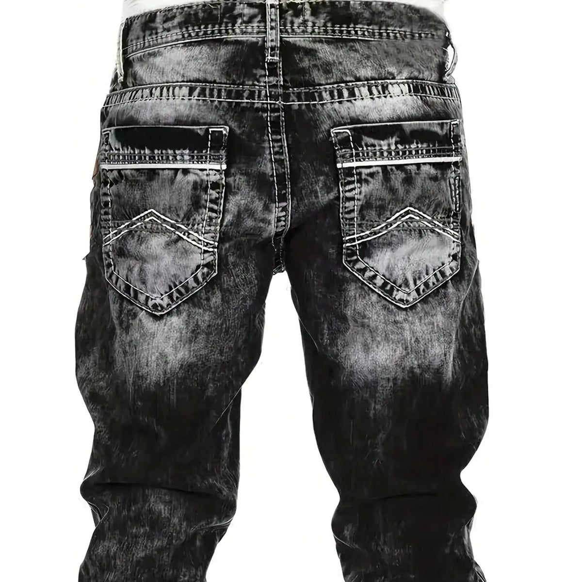 👖 50% DE RÉDUCTION! 🔥 Jean en Denim Extensible Créatif pour Hommes – Style Minimaliste, Coupe Moderne & Parfait pour l'Été 💙