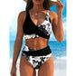 🌸🌿 Hangsúlyozd az alakod – Női virágmintás, magas derekú bikini szett (EU S-XL) – Utánvétes 🌊👙