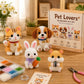🧵 Készítsen aranyos 3D állatfigurákat – 3D gyöngy kisállat barkácskészlet ✨🐾