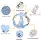 🐕 X-alakú húzásgátló kutya hám pórázzal