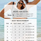 💃Női magas derekú bikini szett U-drótos haskontrollos fürdőruha