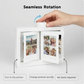 ✅3D nyomtatott Instax lapozható fotóalbum képkeret – 12–24 db Instax fotóhoz (54 × 85 mm)