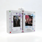 ✅3D nyomtatott Instax lapozható fotóalbum képkeret – 12–24 db Instax fotóhoz (54 × 85 mm)