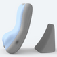 🛏️ Ergonomikus háttámlás ülőpárna karfákkal – memóriahabos kényelmi támasz ágyra és kanapéra, ideális olvasáshoz, TV-nézéshez és pihenéshez 💤✨