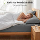 🛏️ 3 részes prémium gumis lepedő szett – ultra puha, rugalmas matracvédő huzat elegáns hálószobába