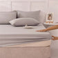 🛏️ 3 részes prémium gumis lepedő szett – ultra puha, rugalmas matracvédő huzat elegáns hálószobába