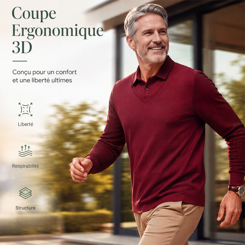 Chemise à Col Rayé 2 Pièces - Style Automne/Hiver en Coton Respirant et Confortable 👔📦