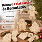 DIY Karácsonyi fadíszítő készlet tollakkal és csengőkkel