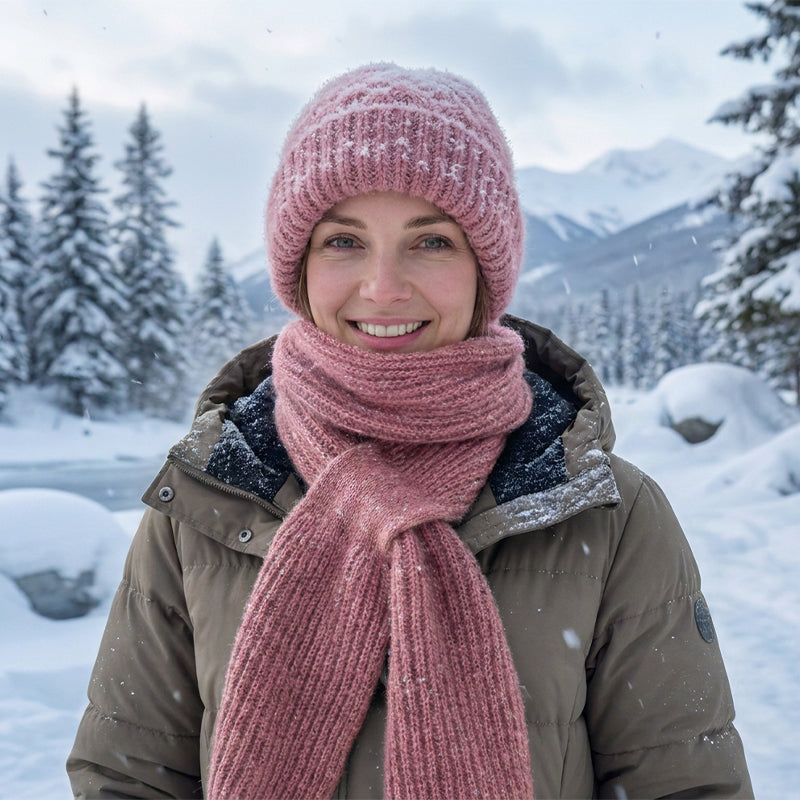 🌨️🧣 Écharpe à capuche | Bonnet, capuche et tour de cou 3-en-1 – Un maximum de chaleur pour les journées froides ✨