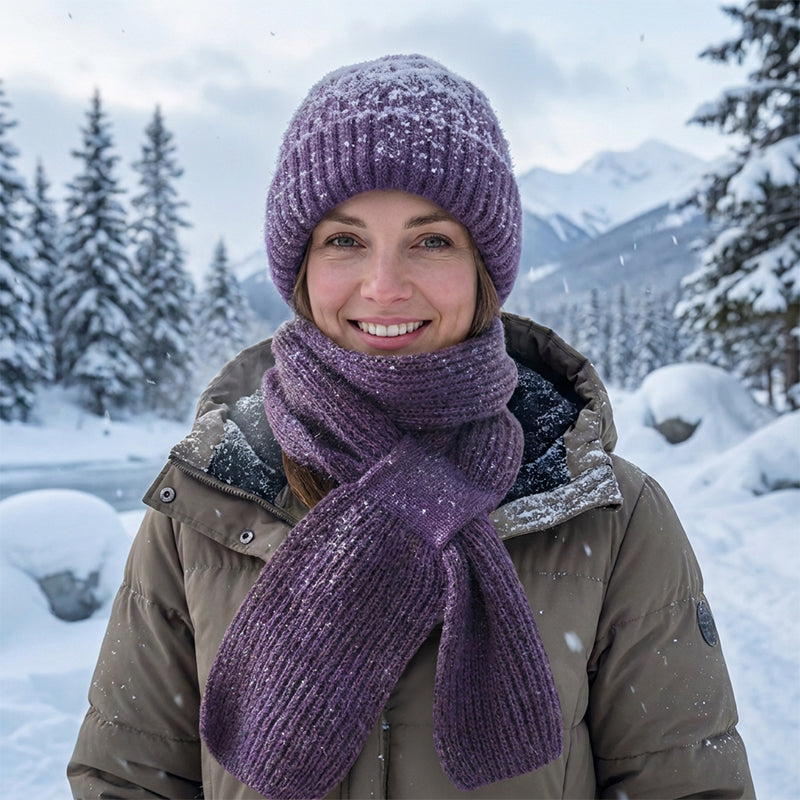 🌨️🧣 Écharpe à capuche | Bonnet, capuche et tour de cou 3-en-1 – Un maximum de chaleur pour les journées froides ✨