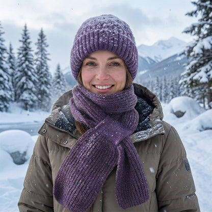 🌨️🧣 Écharpe à capuche | Bonnet, capuche et tour de cou 3-en-1 – Un maximum de chaleur pour les journées froides ✨