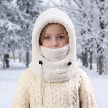 💖Soldes ! Prix cassés💖Cagoule de cyclisme thermique et coupe-vent pour enfants