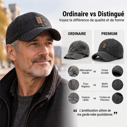 🧢Casquette de baseball chaude pour homme avec protège-oreilles