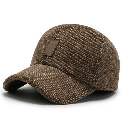 🧢Casquette de baseball chaude pour homme avec protège-oreilles