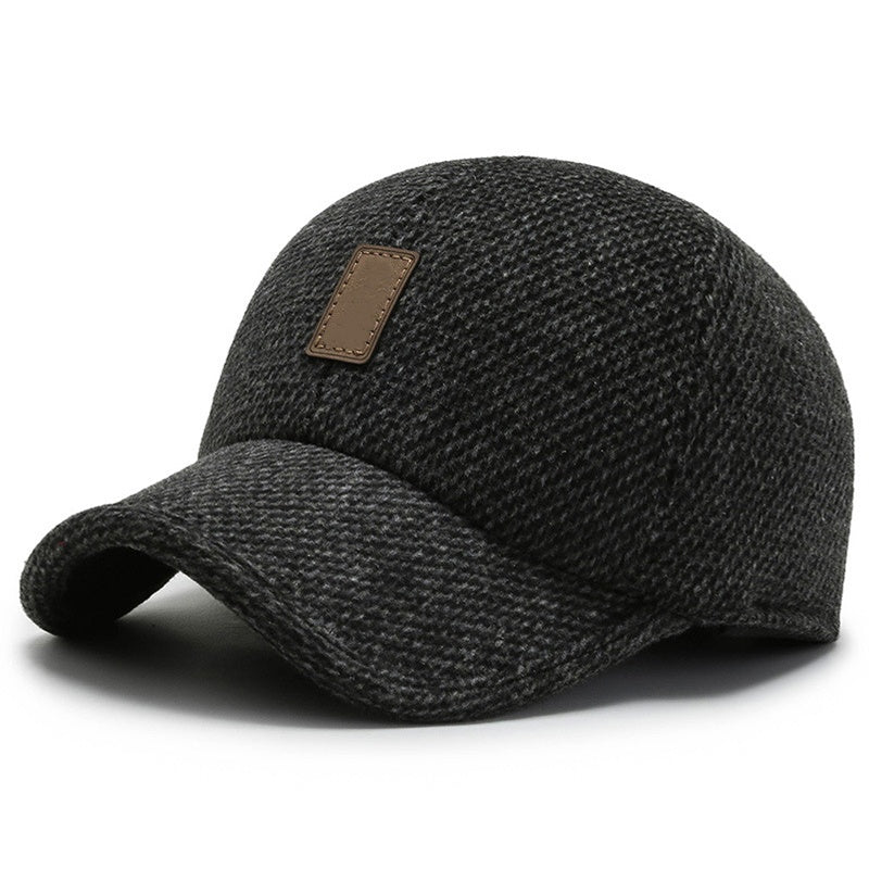 🧢Casquette de baseball chaude pour homme avec protège-oreilles